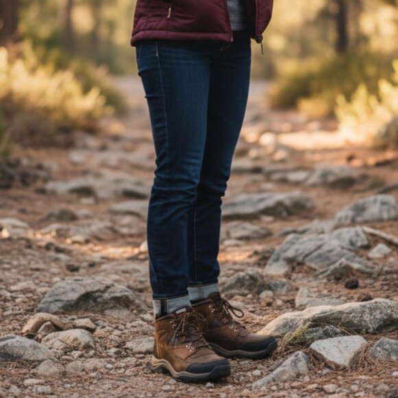 NWT ARIAT Terrain H2O Waterproof Work Boots - Soft Toe in Copper 9 - Picture 1 of 15